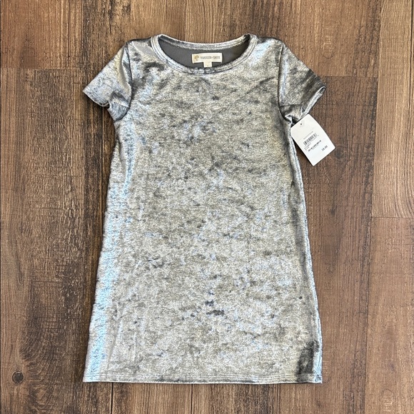 Tucker + Tate Metallic Silver dress - Picture 1 of 5